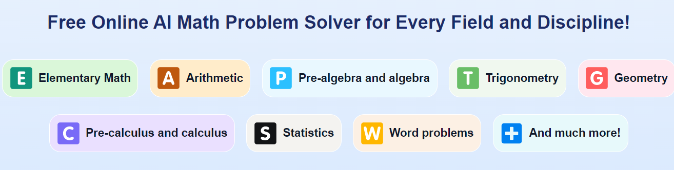 数学AI：免费AI数学求解器计算器由Mathgpt提供支持