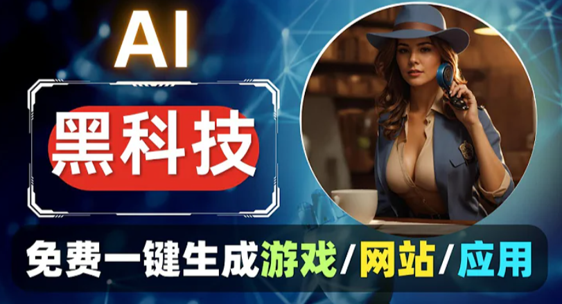 Ai生成游戏/网站/工具/应用/app自动智能 Ai生成游戏/网站/工具/应用/app自动智能