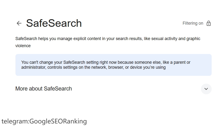 如何强制使用 Google 安全搜索？